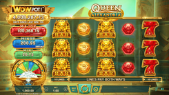 Queen of Alexandria WOWPOT - Gameplay Image